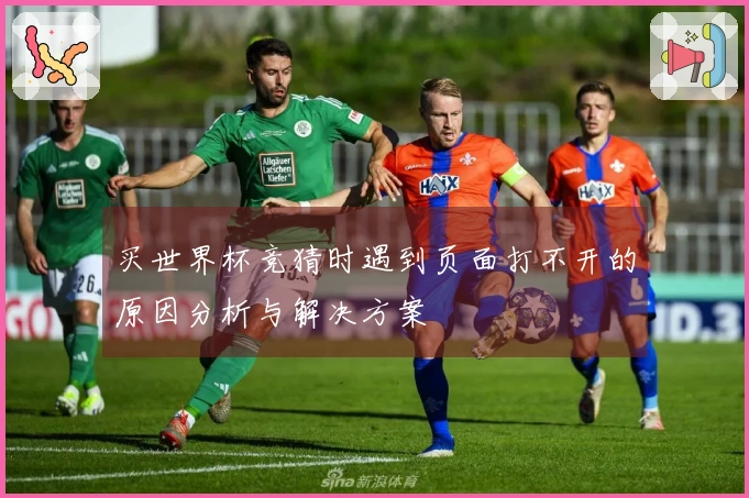 买世界杯竞猜时遇到页面打不开的原因分析与解决方案